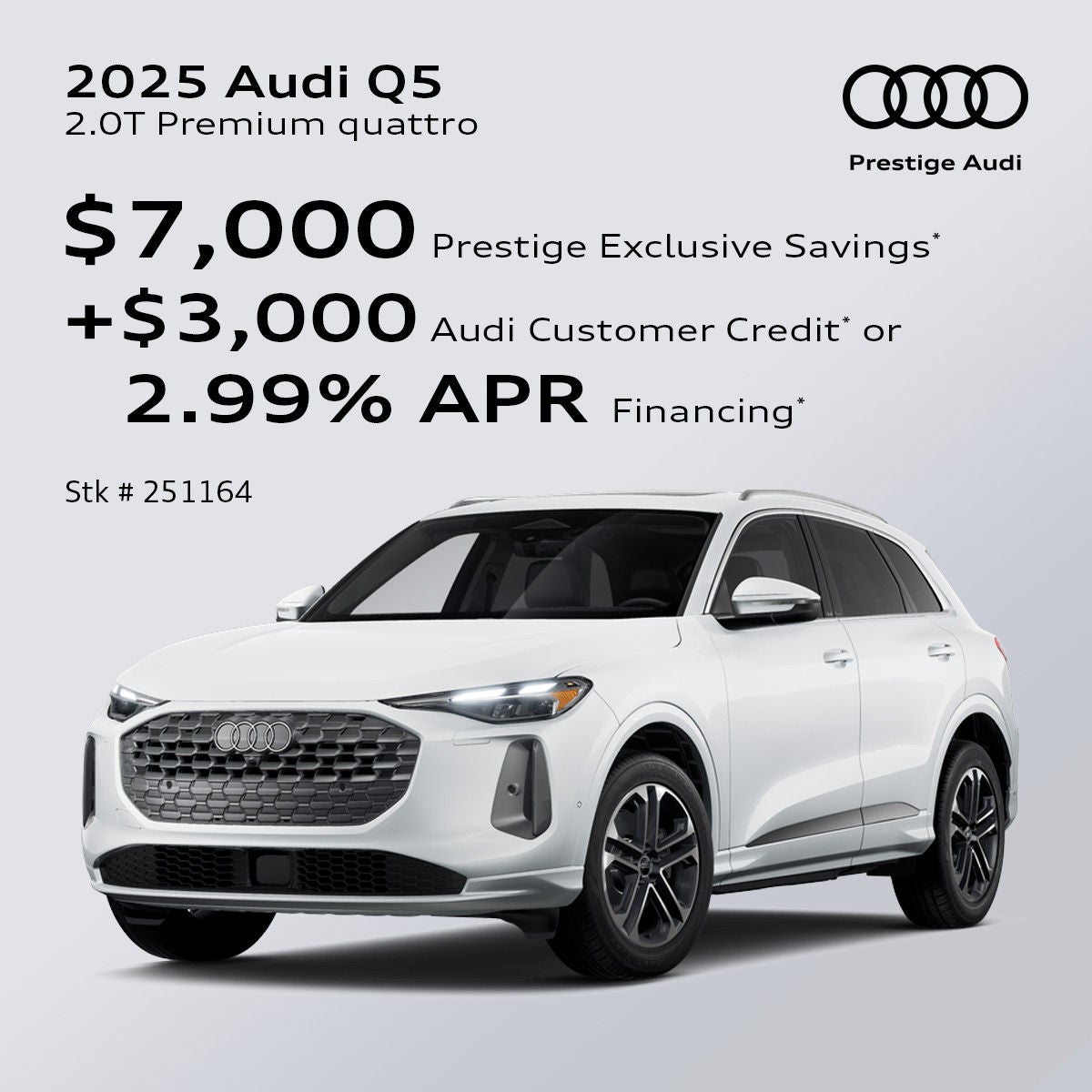 Audi Q5 Discount