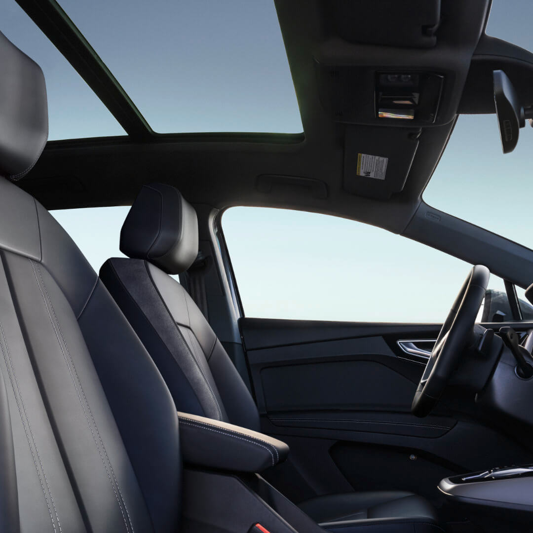 2026 Audi Q4 e-tron Interior Front Seating Side View