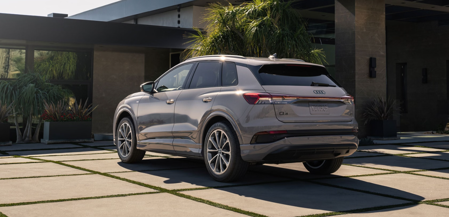 Exterior of a 2026 Audi Q4 e-tron