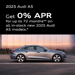 Front view of an Audi A5