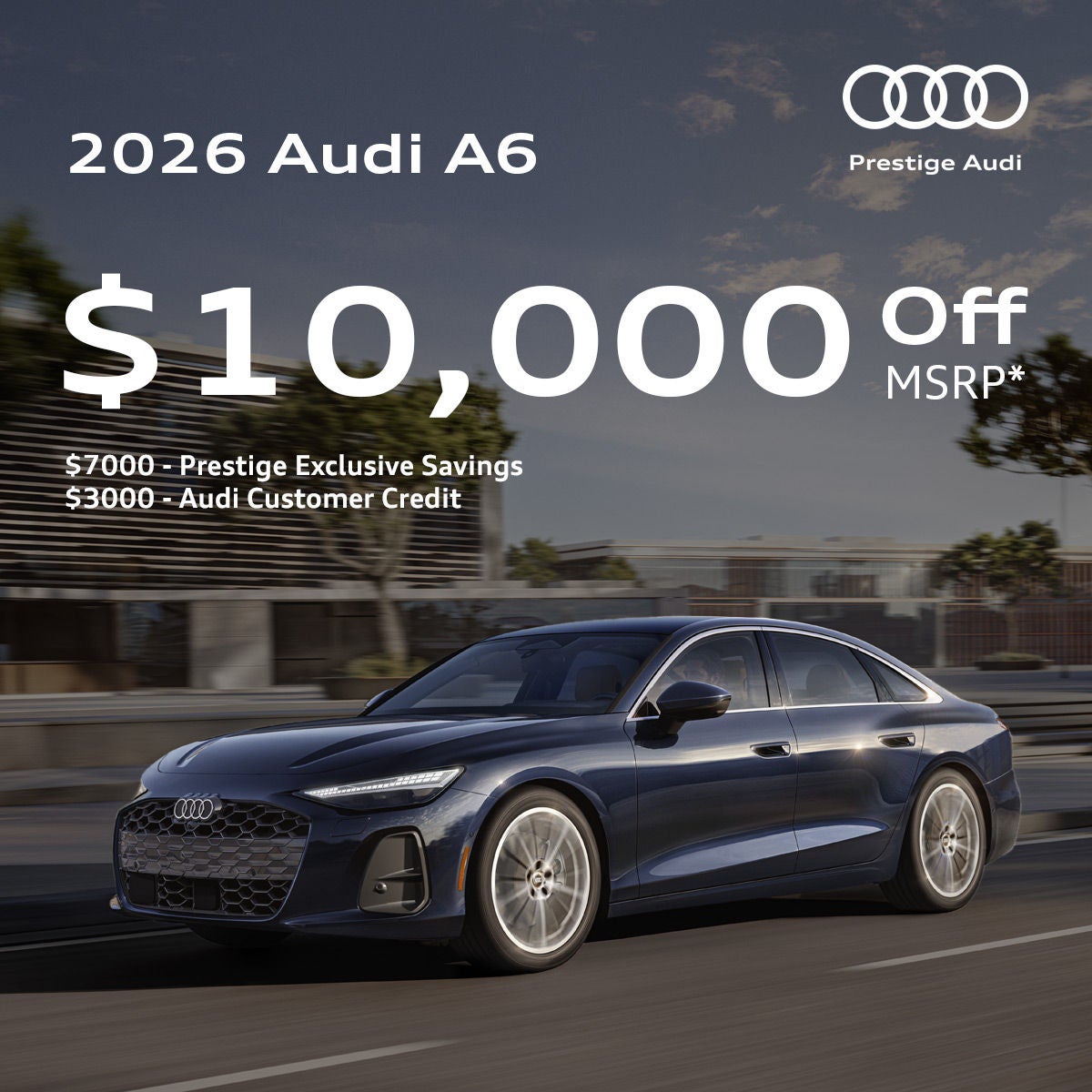 2026 Audi A6 Discount Offer