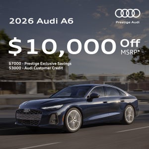 Audi A6 Discount Offer