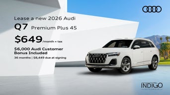 2026 Audi Q7 45 front parked