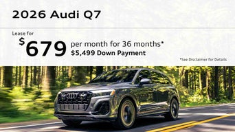 2026 Audi Q7 45 Premium Specials
