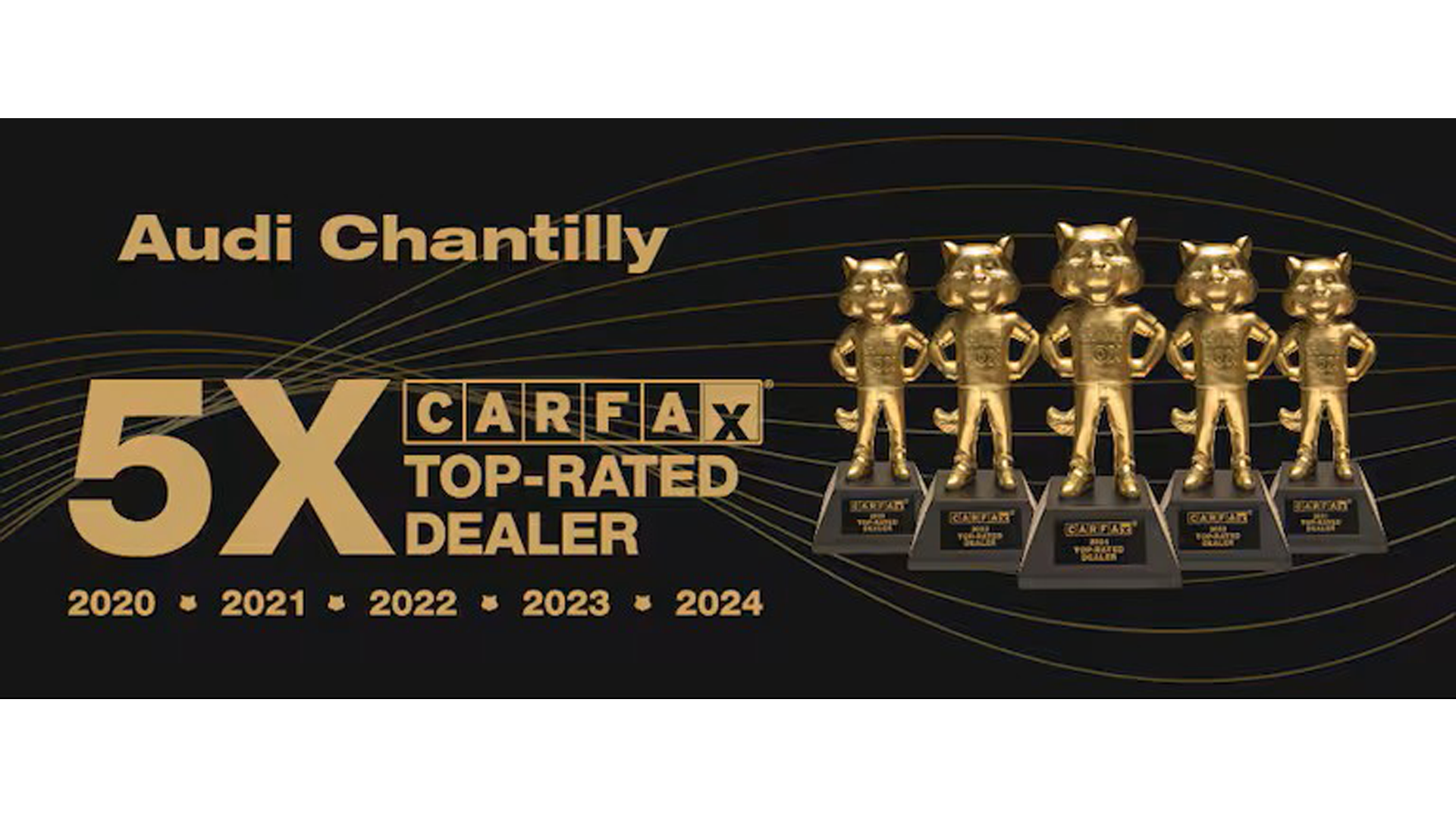 5 time audi carfax award recipient 