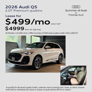 2026 Audi Q5 Lease Offer