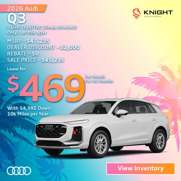 Audi Q3 June Sale