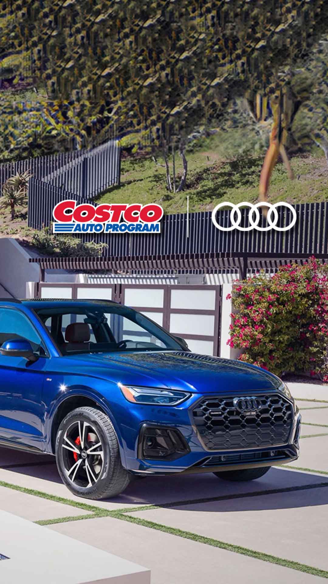 Front view of the Audi Q3