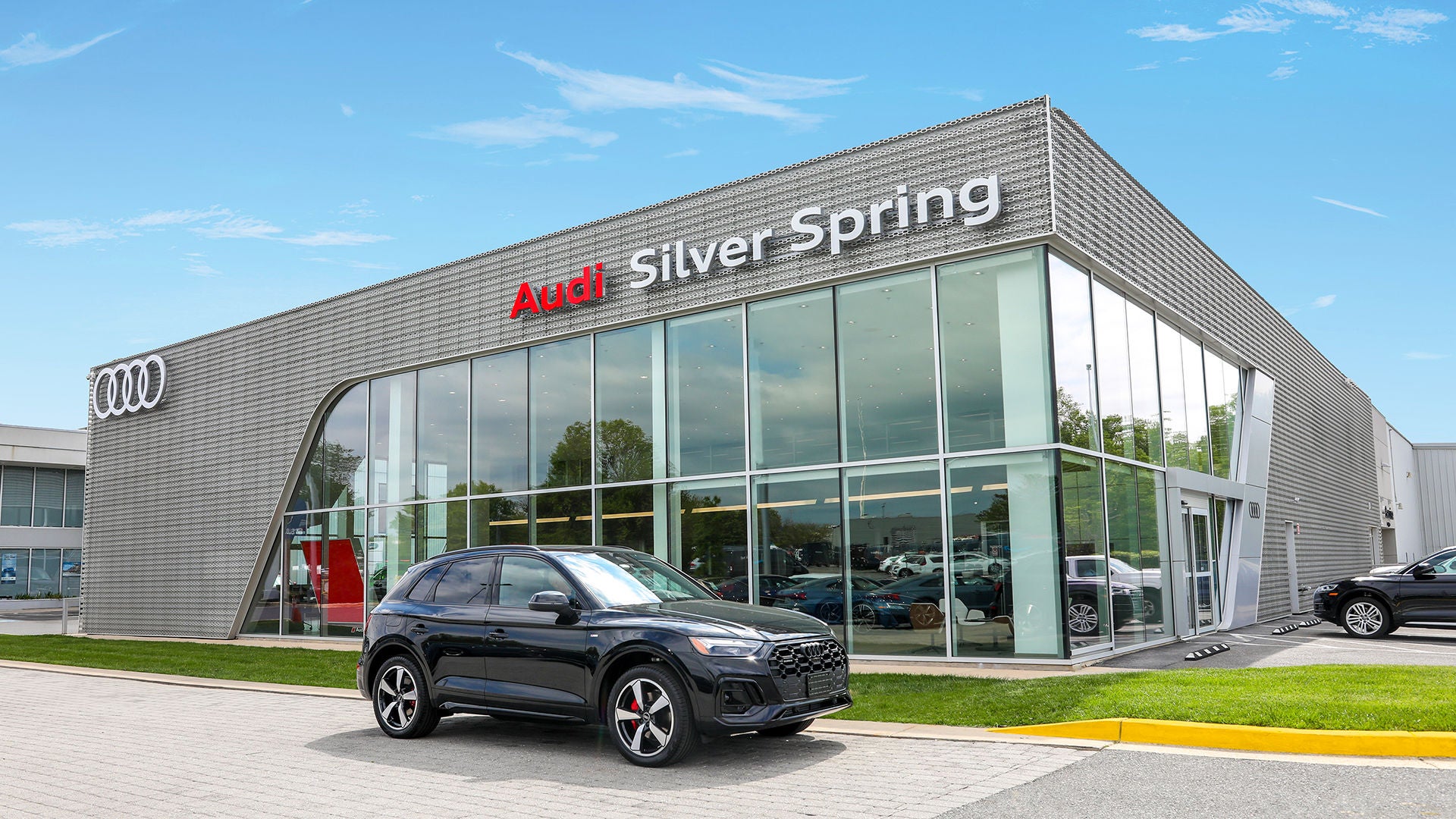 Front of Audi Silver Spring Dealership