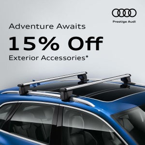 15% Off Audi Exterior Accessories