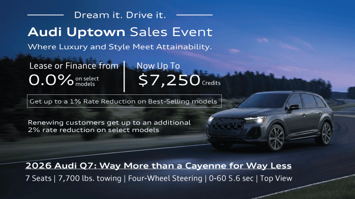 Audi Q7 best value full size SUV, like a Cayenne or Urus but affordable