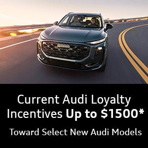 Current Audi Loyalty Incentives
