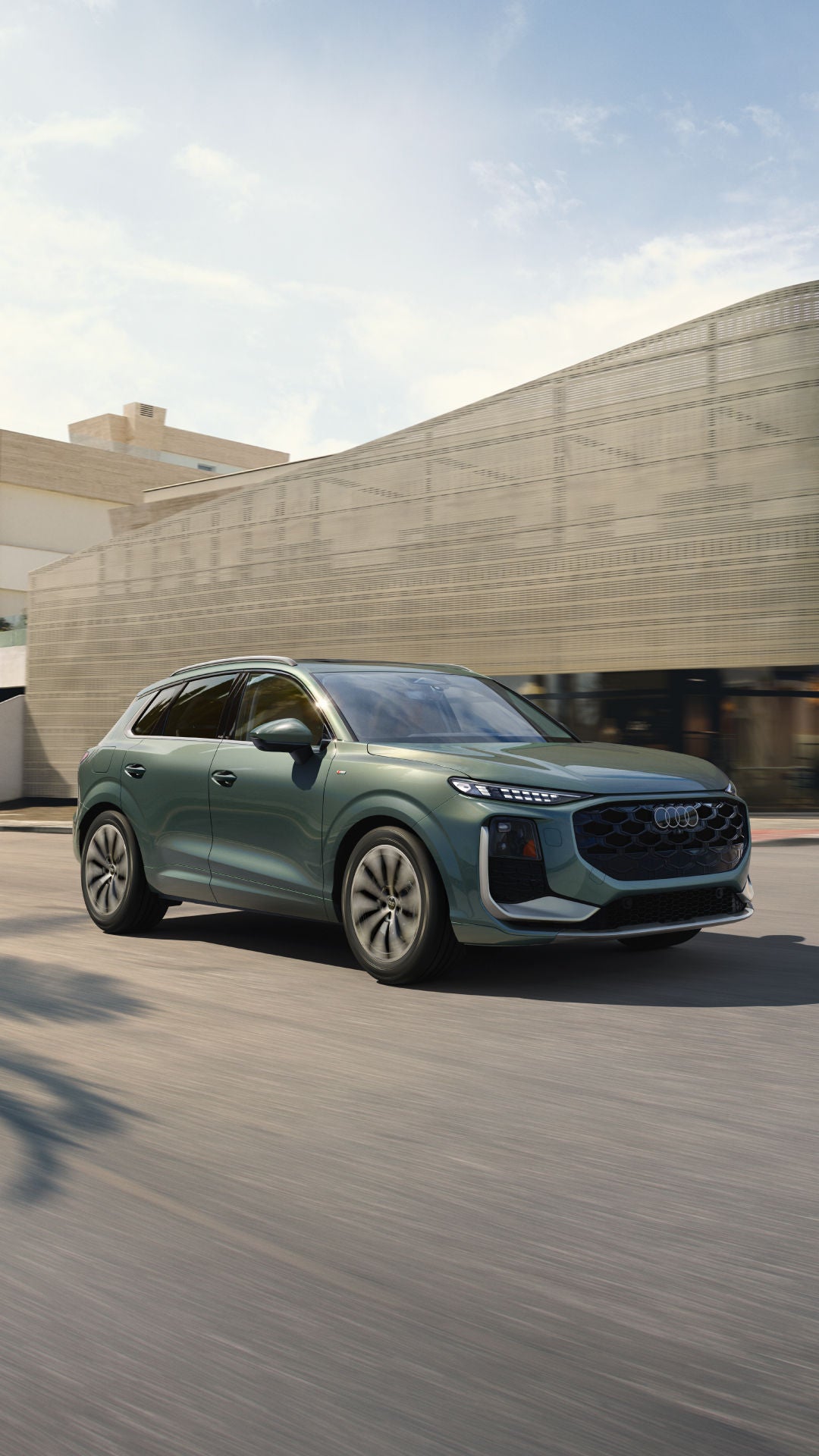 Side view of the all-new 2026 Audi Q5