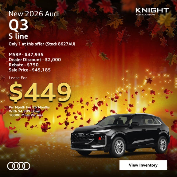 2026 Audi Q3 S line