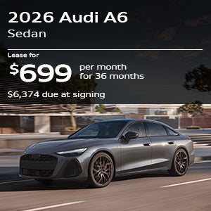 2026 Audi A6 Specials