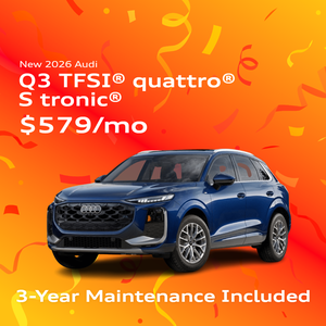 New 2026 Audi Q3 TFSI® quattro® S tronic® - $579/mo