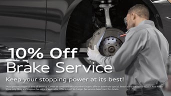 10% OFF Brake Service