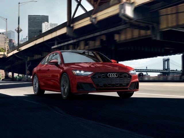 Side view of 2025 Audi A6