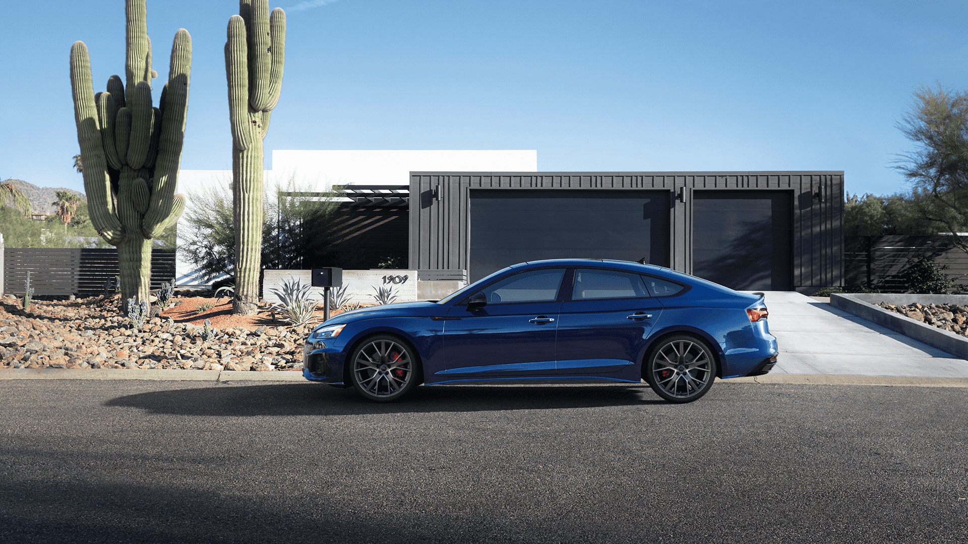 All-new 2025 A5 Red Side Profile 