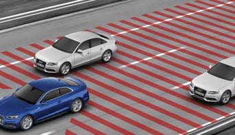 AUDI SIDE ASSIST WITH PRE SENSE REAR 