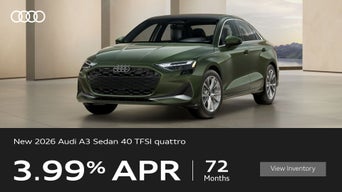 Left side view of parked A3