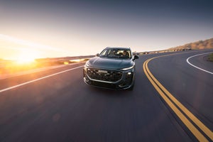 Front View of a Q3 Driving