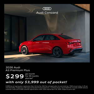 2026 Audi A3 Lease Offer