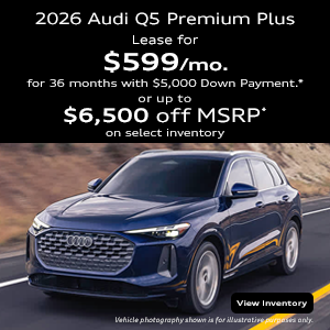 Front View of a new 2025 Audi Q5