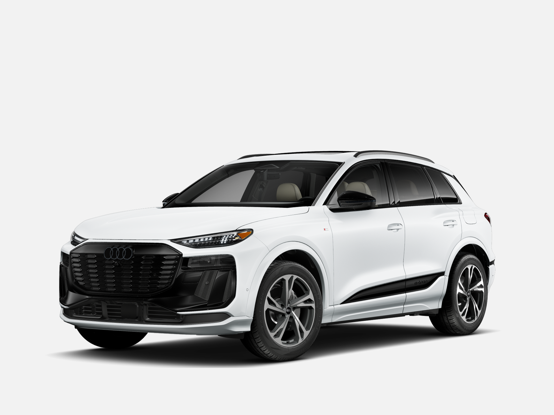 2027 white Q6 e-tron Premium Plus Quattro.