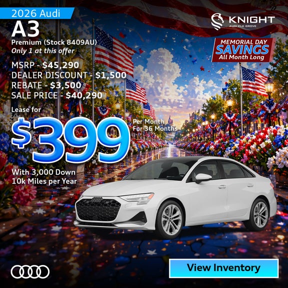 New 2026 Audi A3