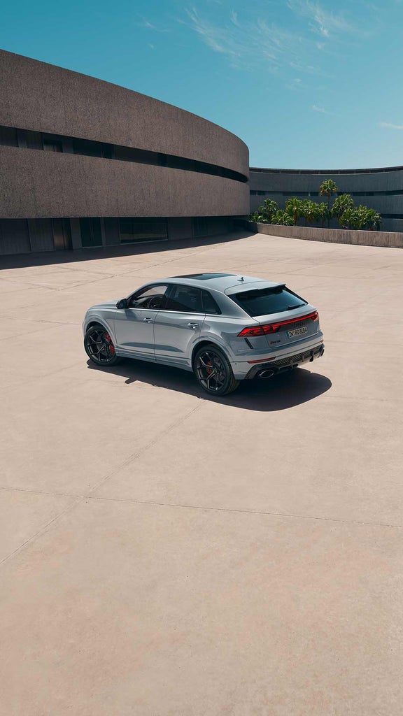 Audi RS Q8 with leather interior