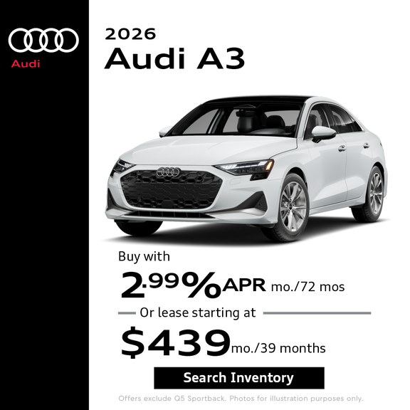 Rick Case Audi Gwinnett Monthly Special Offers