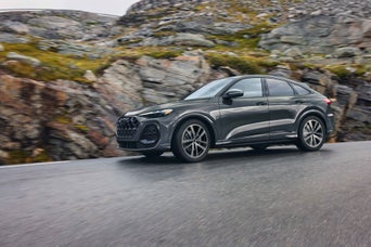 side profile 2026 Q5 Sportback driving