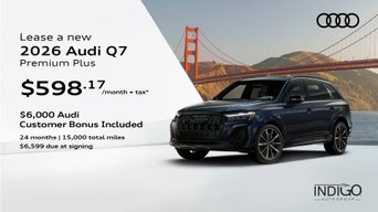 2026 Audi Q7 45 Premium Plus front facing