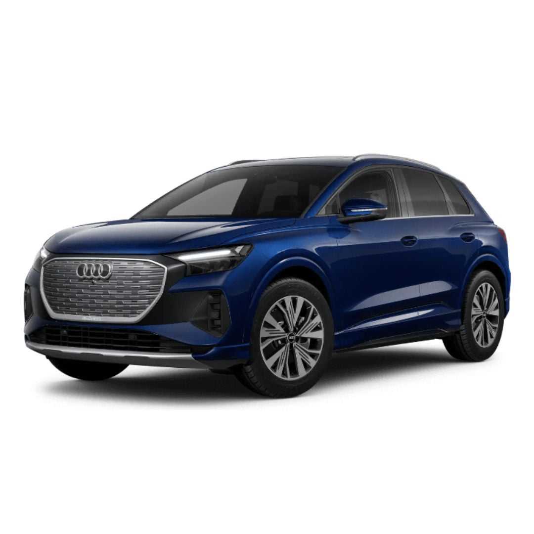 2025 Audi Q4 e-tron Premium Navarra Blue Metallic Jellybean