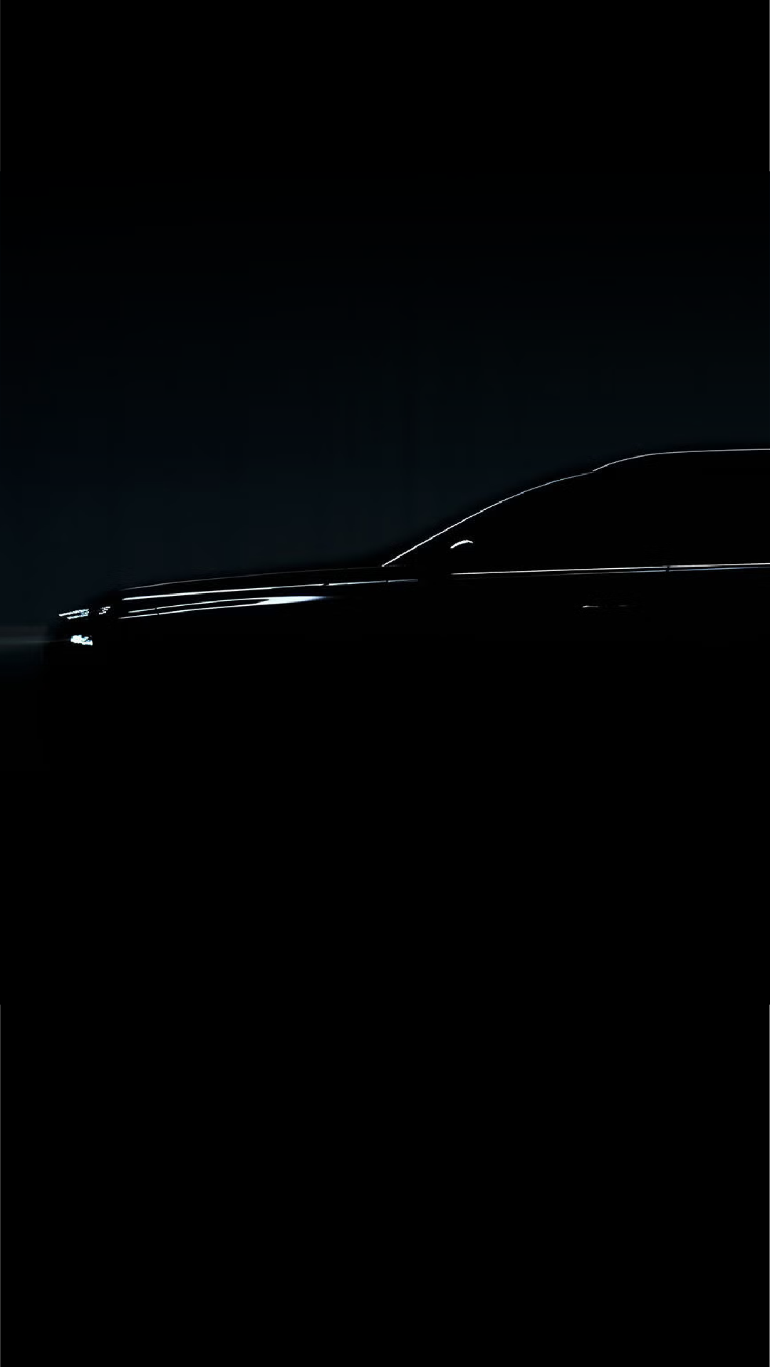 Dark Silhouette of the Audi Q9