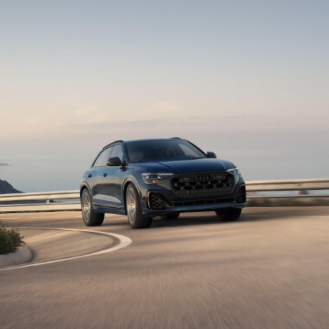 2026 Audi SQ8 Exterior Driving Head On