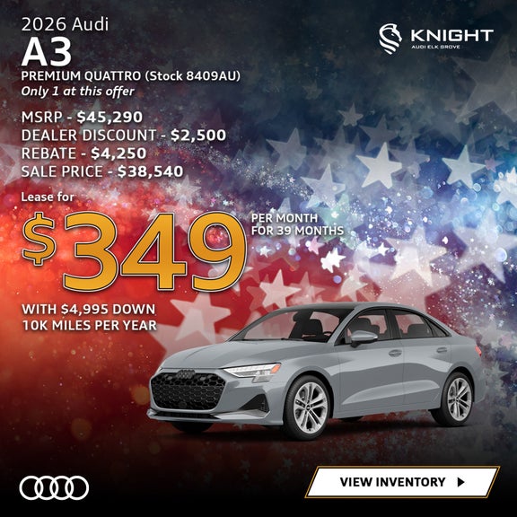 New 2026 Audi A3