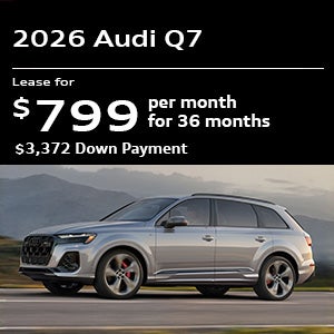 2026 Audi Q7 Specials