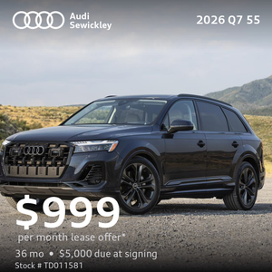 2026 Audi Q7 55 Premium Plus lease special