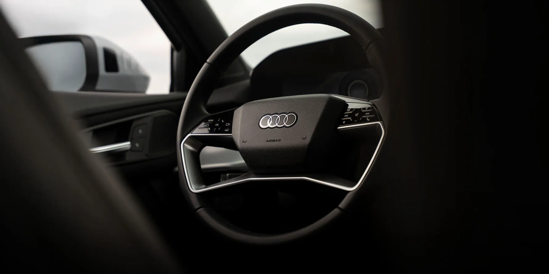 Vue du volant de l'Audi Q3 2026 - Audi Lévis 