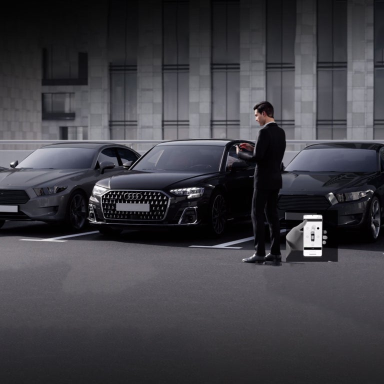 Intelligent park assist demonstration.