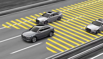 AUDI SIDE ASSIST WITH PRE SENSE® REAR