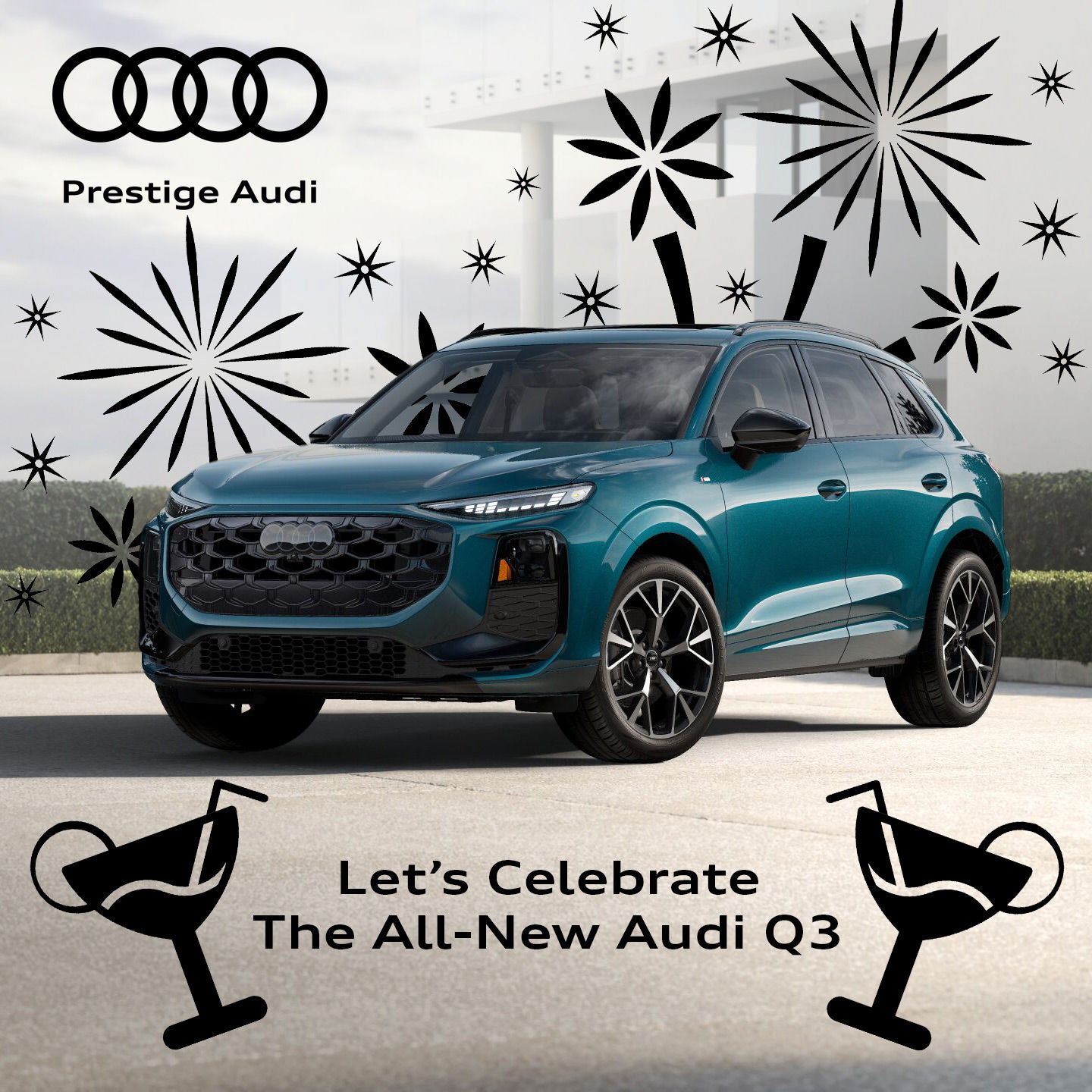 Let's Celebrate the all-new Audi Q3