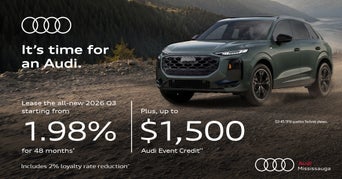 September 2026 Audi Q3 Offers Lease Payment