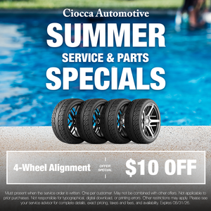 4-wheel alignment - $10 off