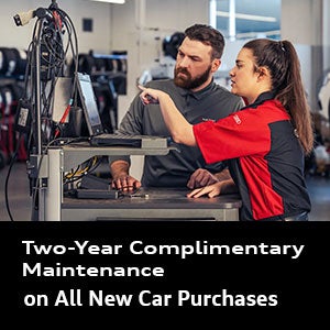 Two-Year Complimentary Maintenance on All New Car Purchases