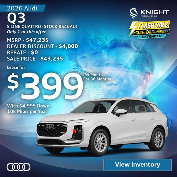 Audi Q3 June Sale