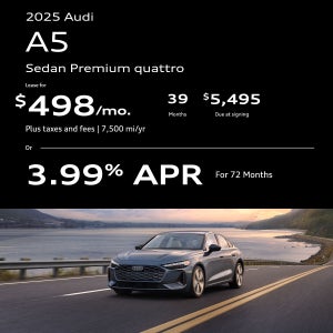 2025 Audi A5 Sedan Premium quattro Lease For $498/mo Or  3.99% APR 
