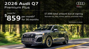2026 Audi Q7 Specials